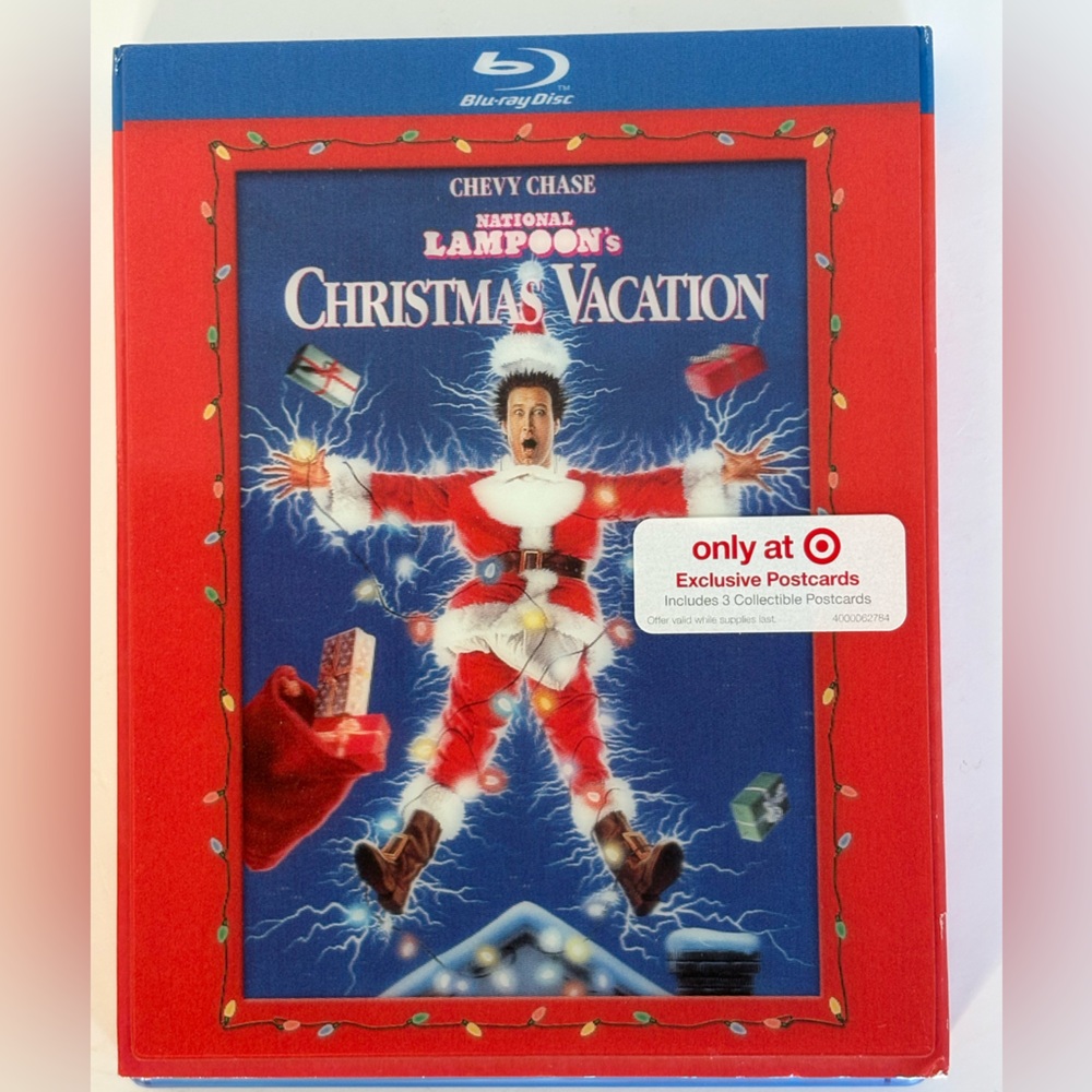 Christmas Vacation Blu-ray with Red Cover
